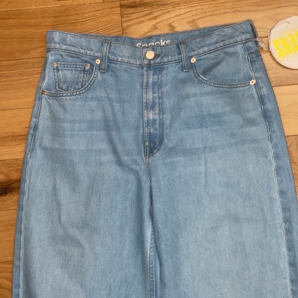 NWT MOTHER Snacks! The Fun Dip Puddle in Lots of Nibbles wash size 29 - Picture 8 of 14